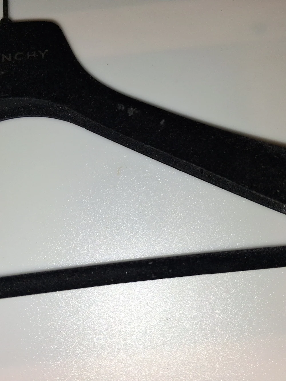 Givenchy Velvet Clothes Hanger in Black